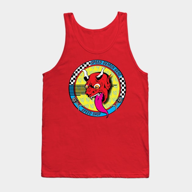 Speed Demon Gene Tank Top by Chantage Jones